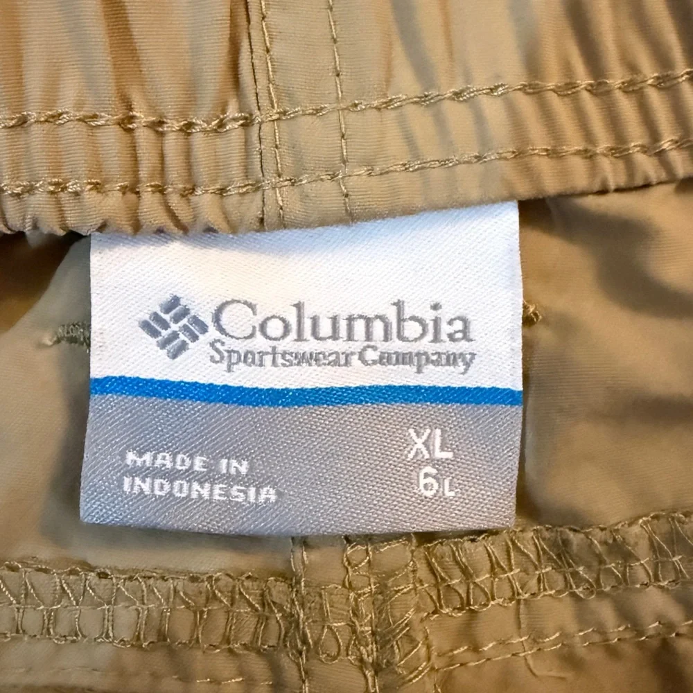 Columbia XL Sandy River Cargo Hiking Shorts Tan 6" - Picture 3 of 10